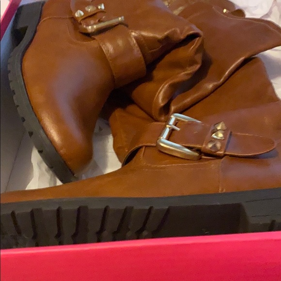 JustFab Shoes - Knee high riding boots